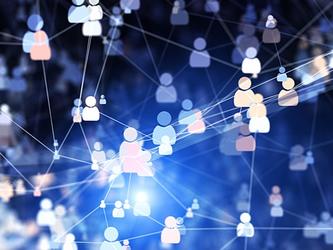 graphic of interconnected individuals